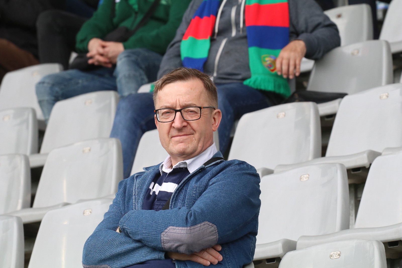 Kibice na trybunach zmotywowali Miedź do świetnej gry z ŁKSem