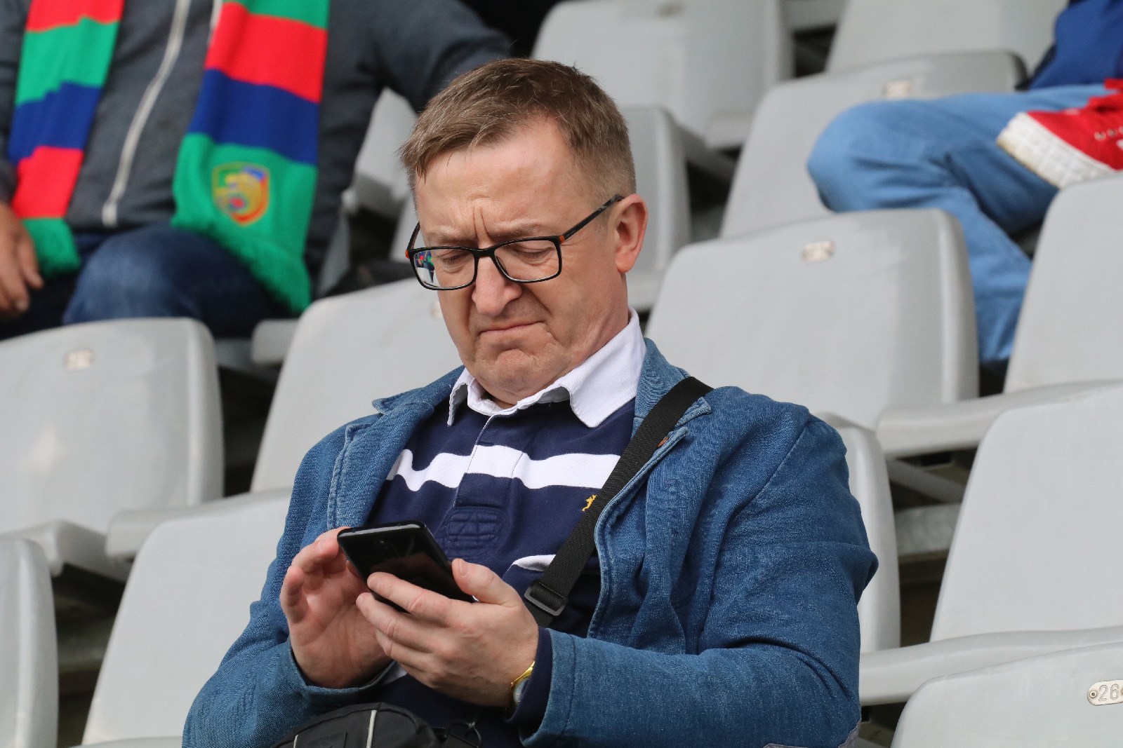 Kibice na trybunach zmotywowali Miedź do świetnej gry z ŁKSem