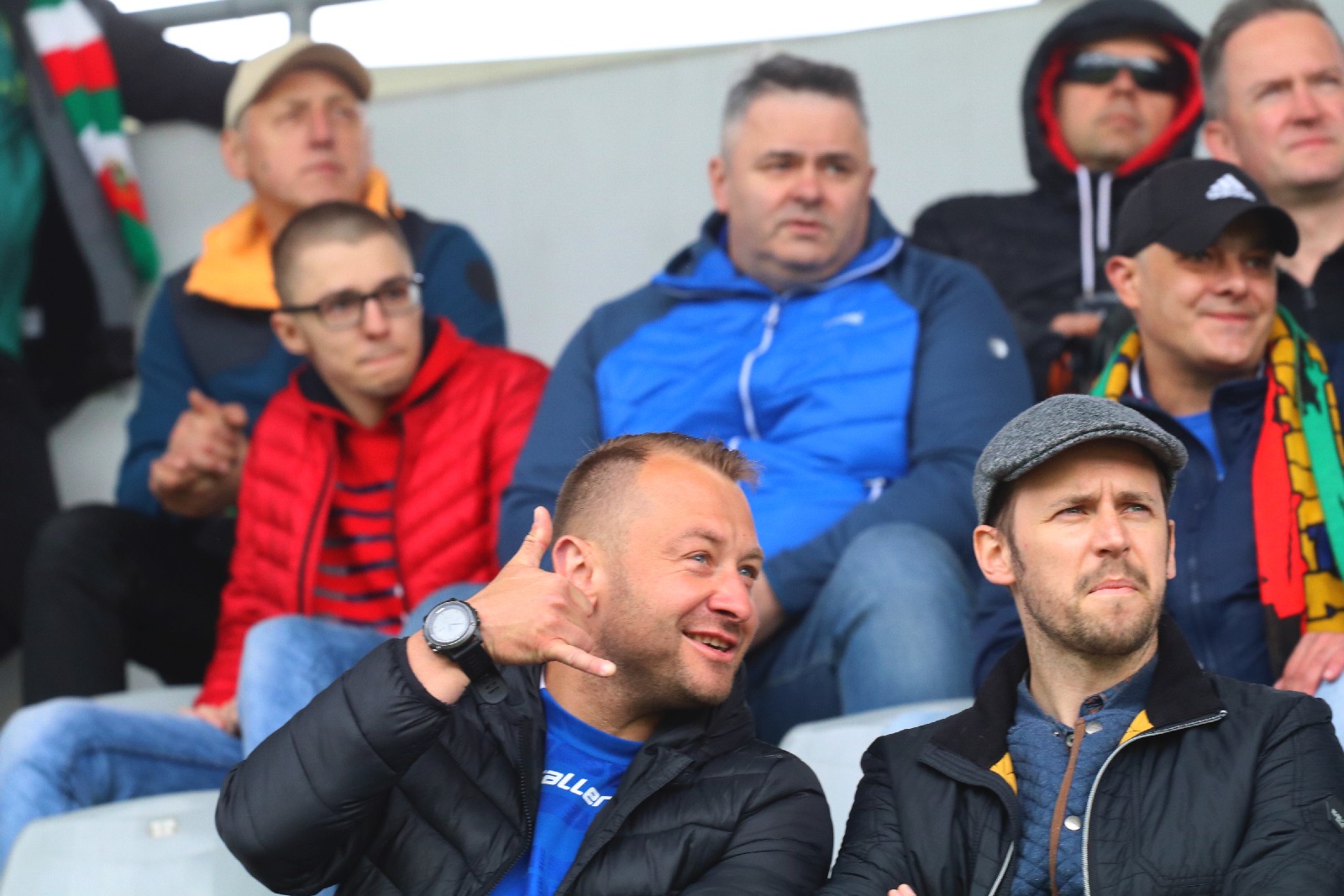 Kibice na trybunach zmotywowali Miedź do świetnej gry z ŁKSem