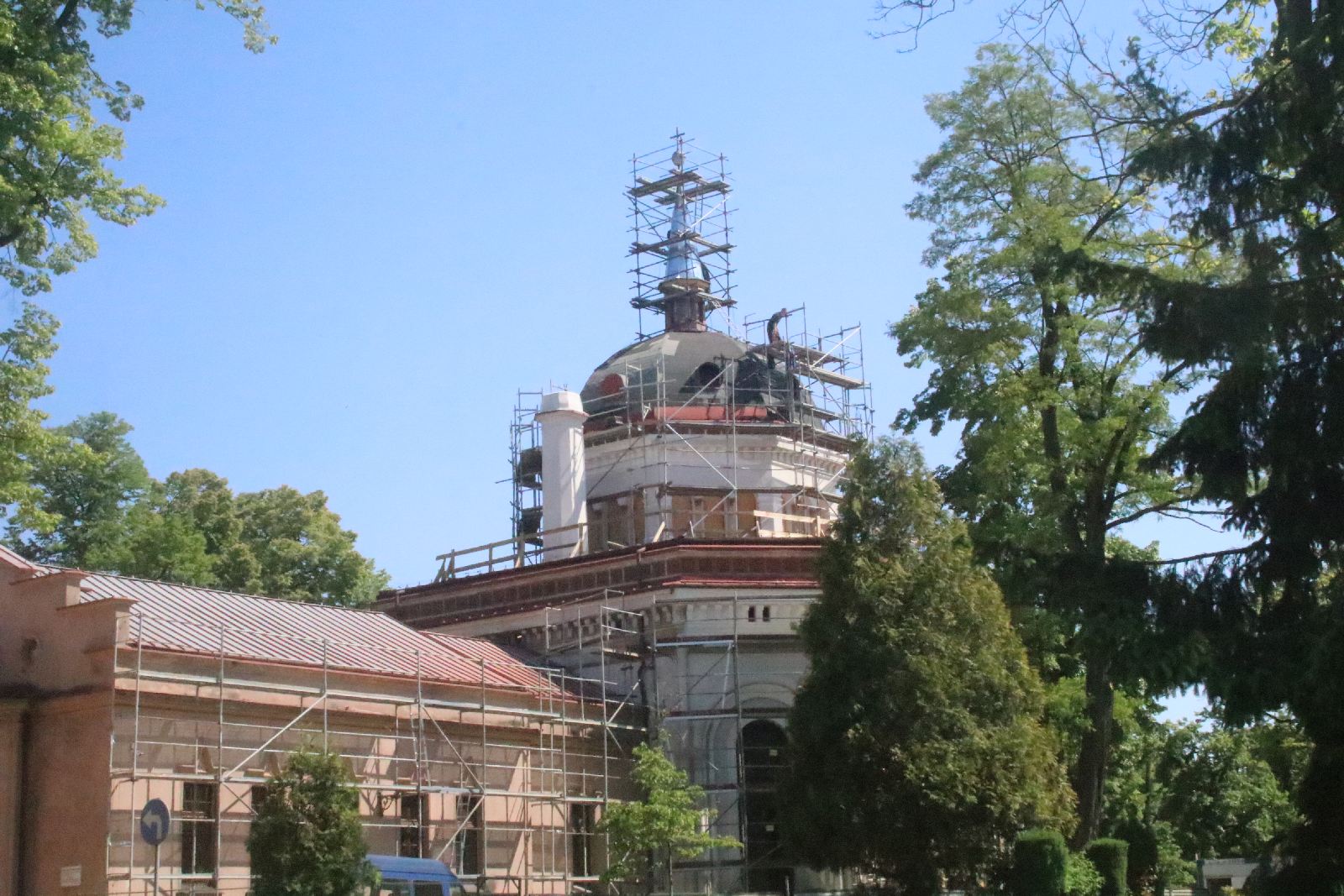 Zobacz zdjęcia z renowacji kaplicy cmentarnej w Legnicy