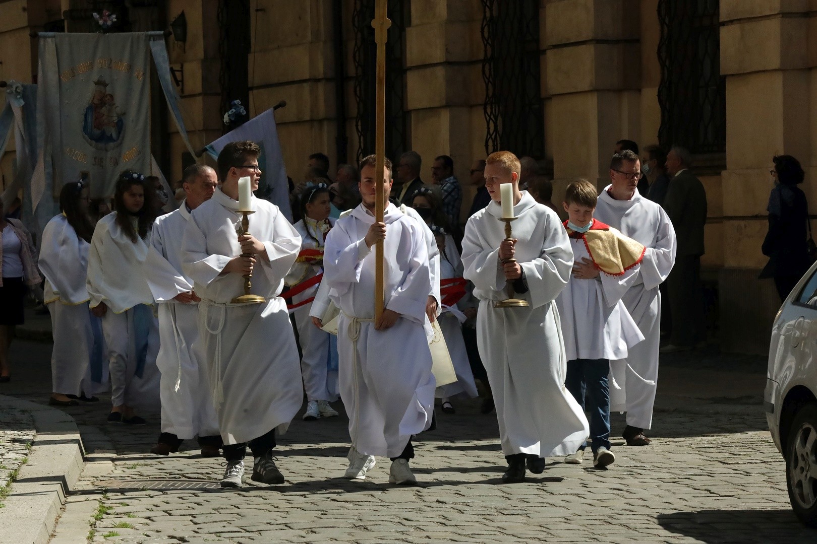 Procesja Bożego Ciała w parafii Św. Jana
