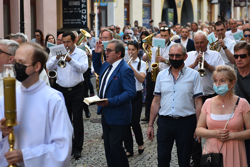 Procesja Eucharystyczna z katedry do Sanktuarium św. Jacka