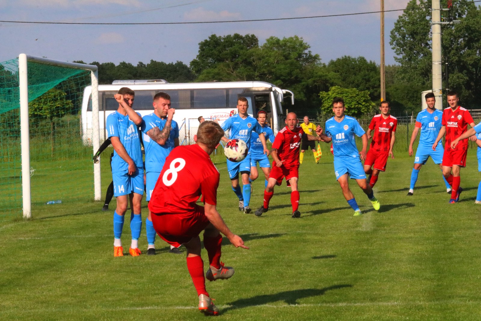 Orkan mimo prowadzenia 2:0 remisuje ze Spartą Grębocice