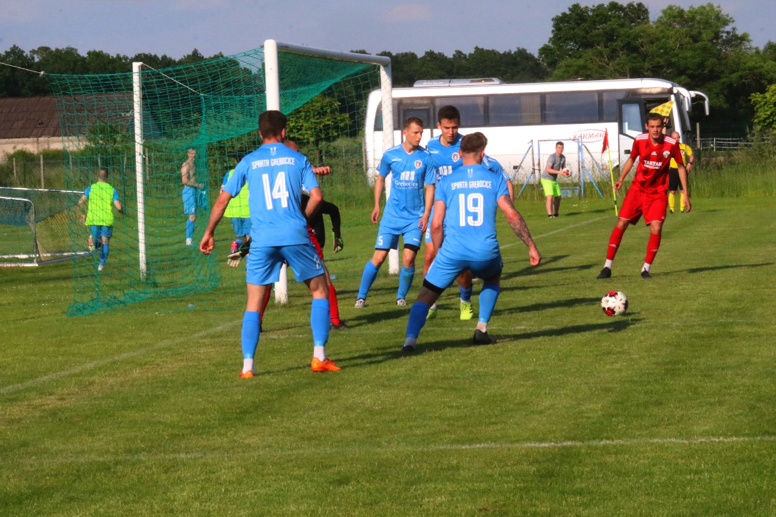 Orkan mimo prowadzenia 2:0 remisuje ze Spartą Grębocice