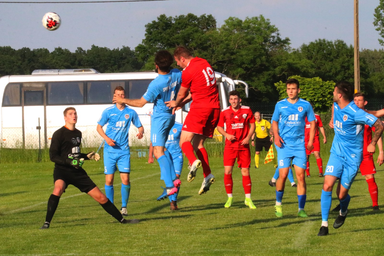 Orkan mimo prowadzenia 2:0 remisuje ze Spartą Grębocice