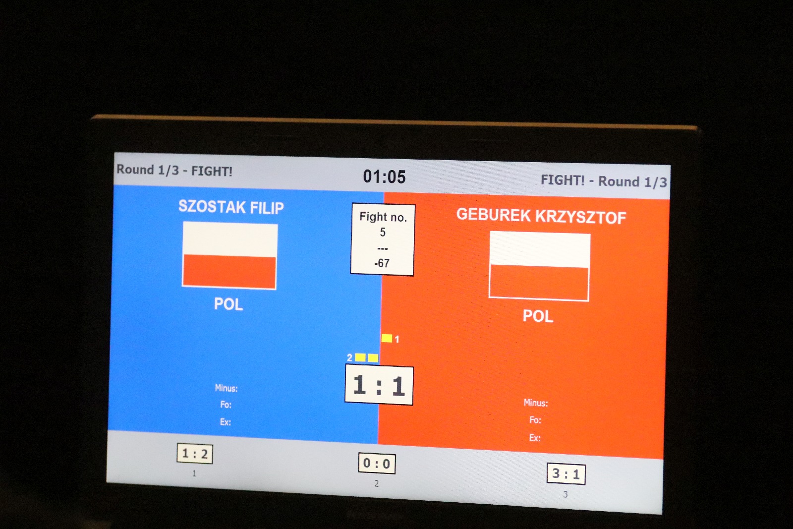 Mistrzostwa Polski Seniorów i Juniorów w kickboxingu cz1