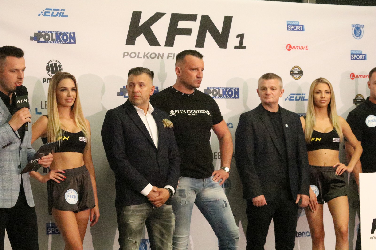 Ważenie zawodników przed galą KFN 1: POLKON Fights