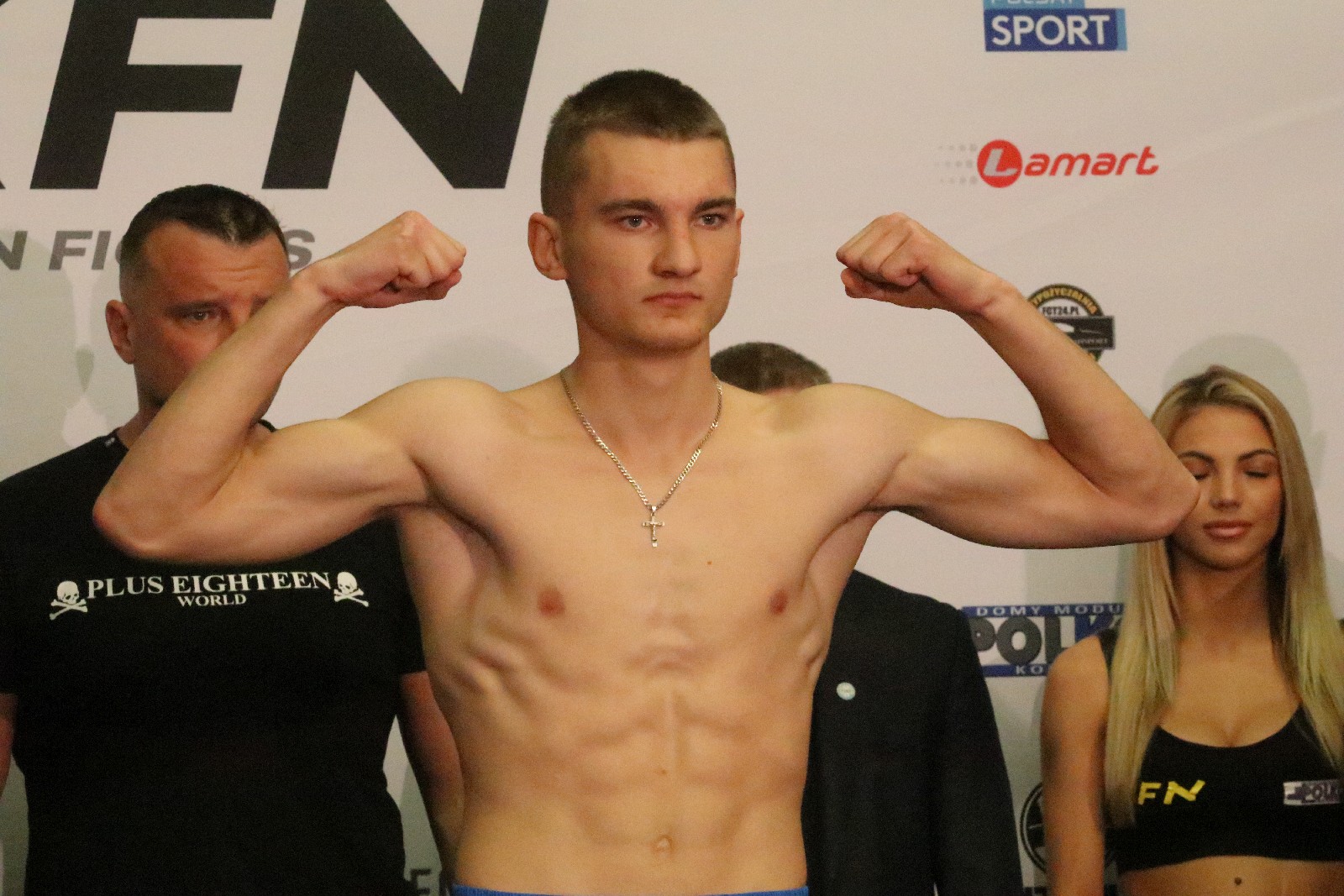 Ważenie zawodników przed galą KFN 1: POLKON Fights