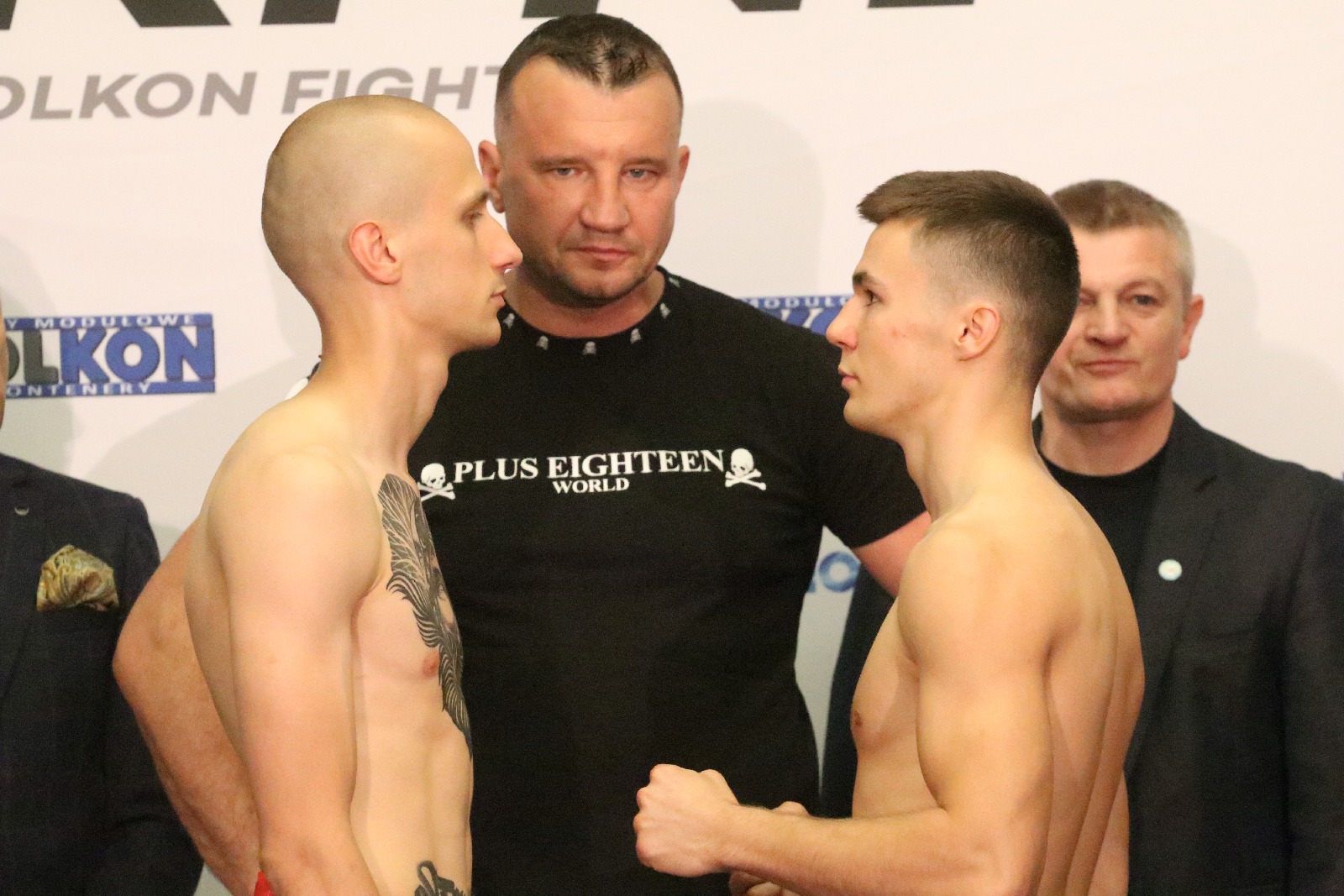 Ważenie zawodników przed galą KFN 1: POLKON Fights