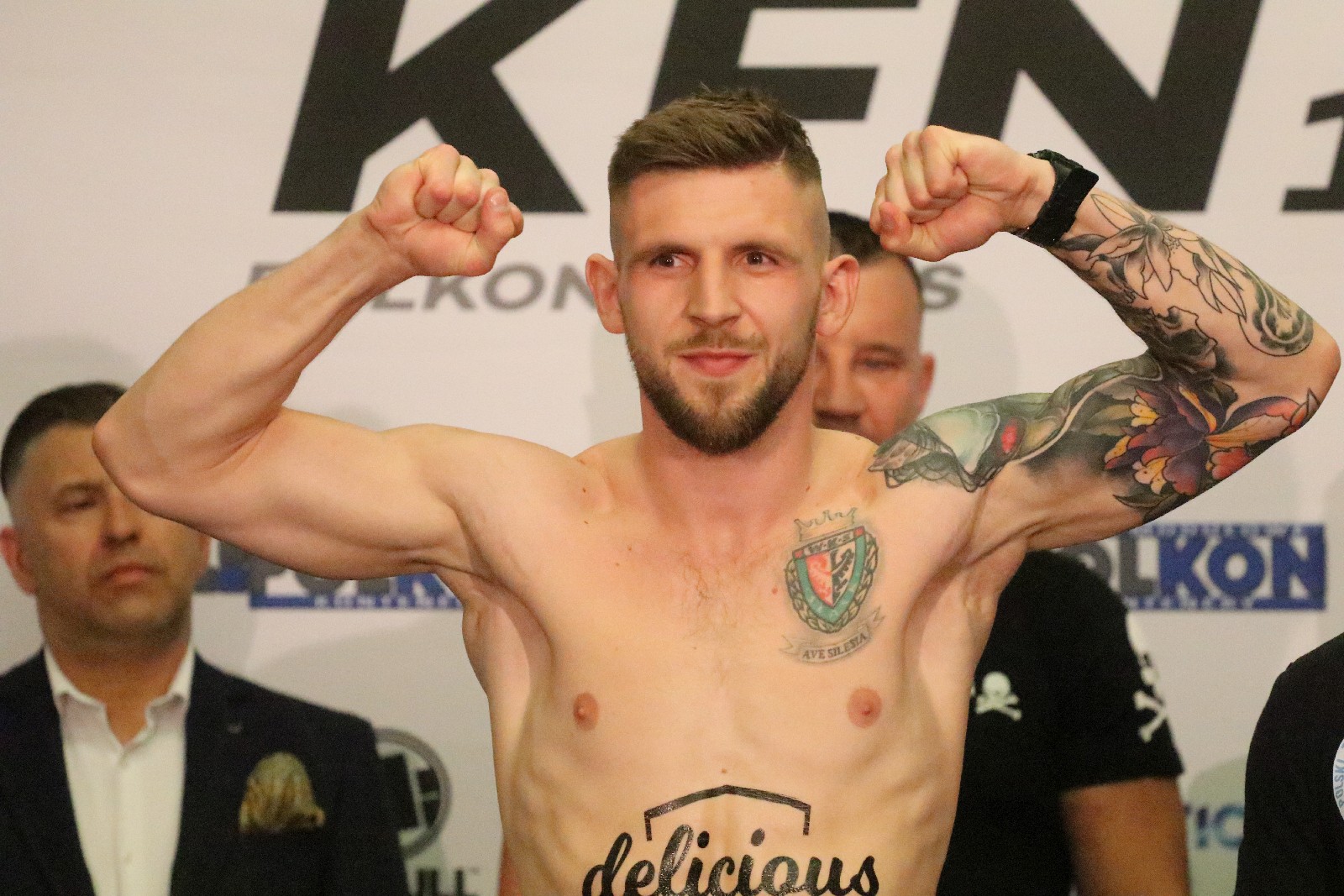 Ważenie zawodników przed galą KFN 1: POLKON Fights