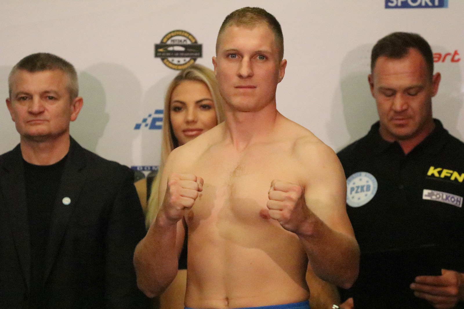 Ważenie zawodników przed galą KFN 1: POLKON Fights