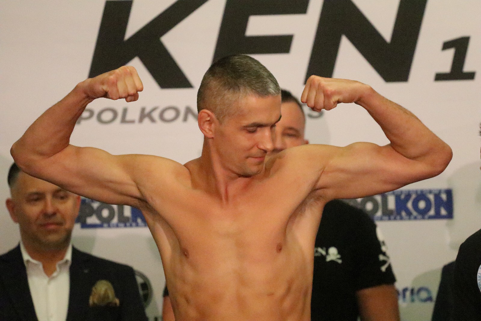 Ważenie zawodników przed galą KFN 1: POLKON Fights