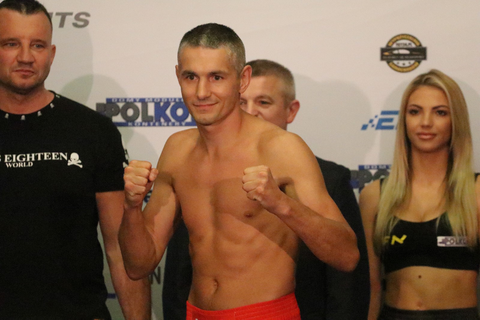 Ważenie zawodników przed galą KFN 1: POLKON Fights