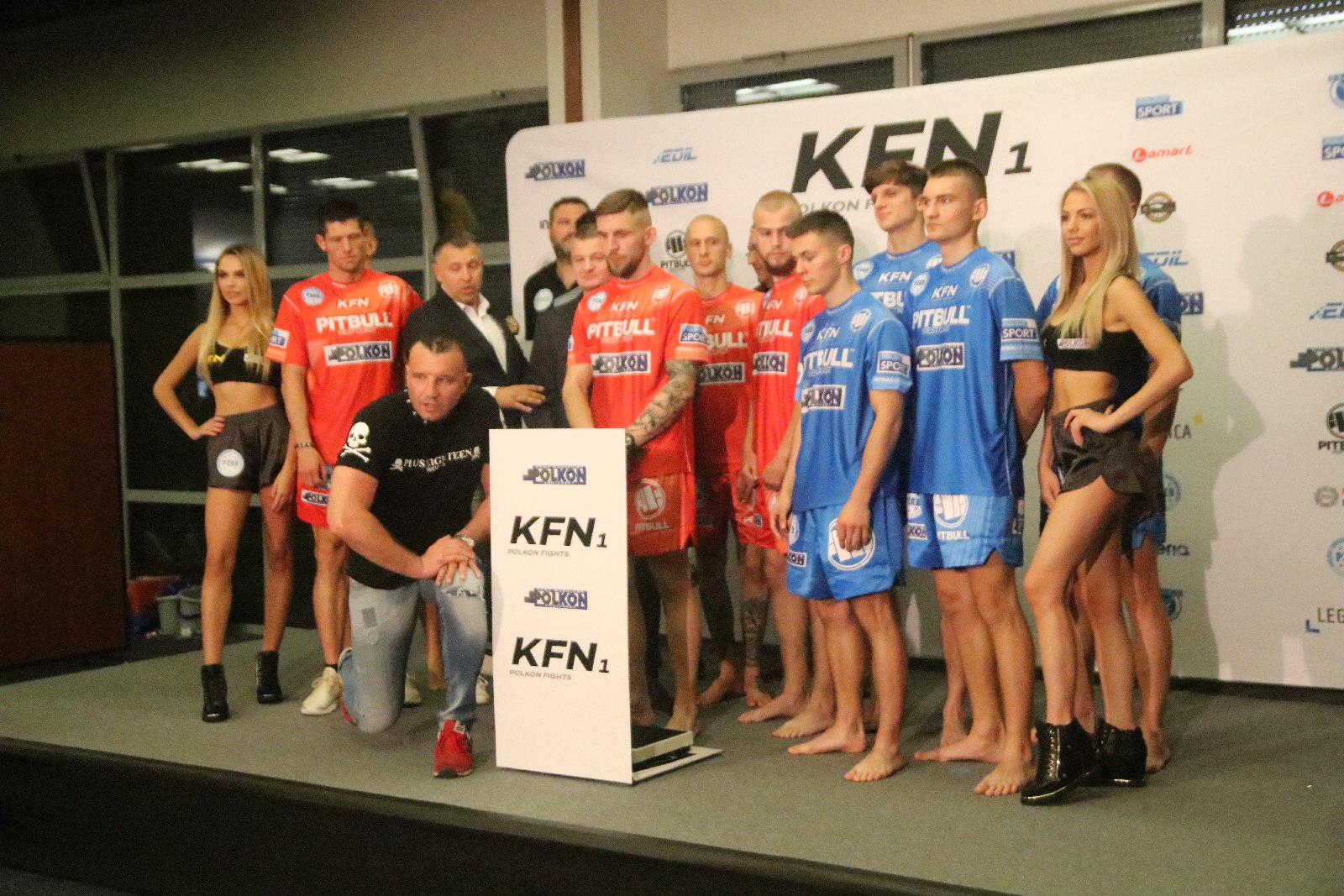 Ważenie zawodników przed galą KFN 1: POLKON Fights