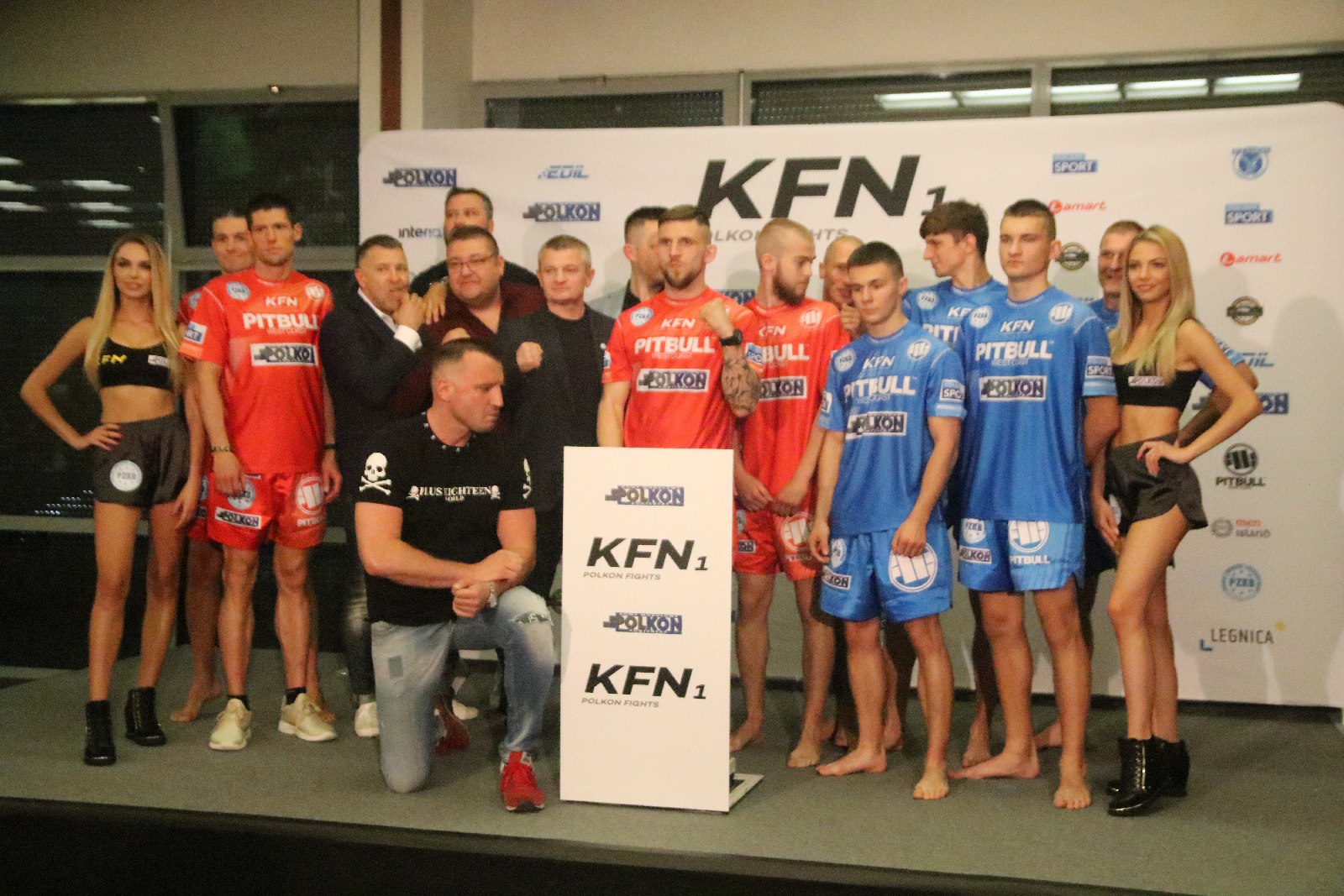 Ważenie zawodników przed galą KFN 1: POLKON Fights