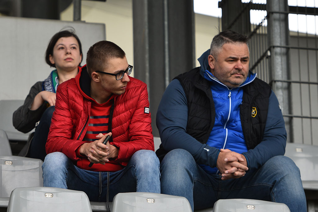 Tak kibice „Miedzianki” zagrzewali swoją drużynę do walki