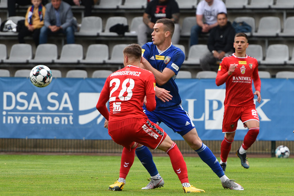 Miedź Legnica znów nie dała kibicom powodów do radości