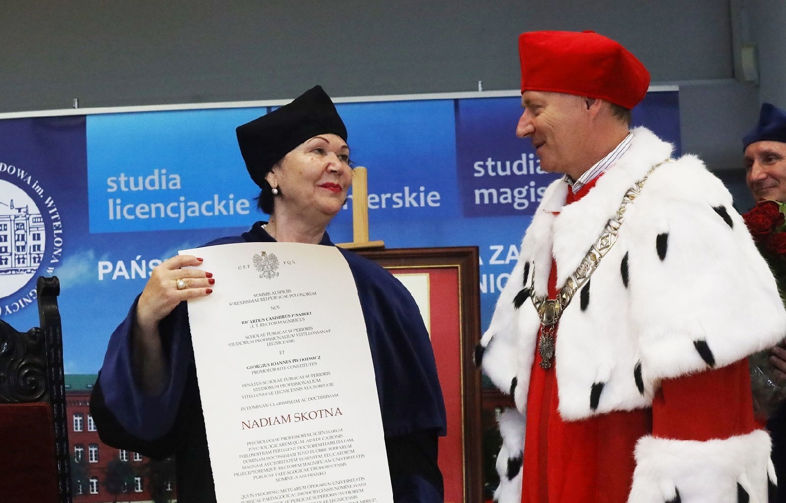W PWSZ im. Witelona w Legnicy nadano tytuł Doctora Honoris Causa