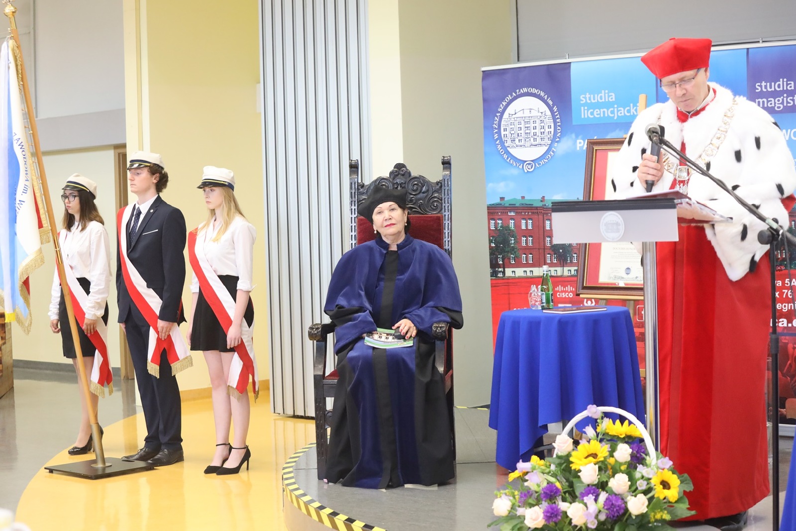 W PWSZ im. Witelona w Legnicy nadano tytuł Doctora Honoris Causa