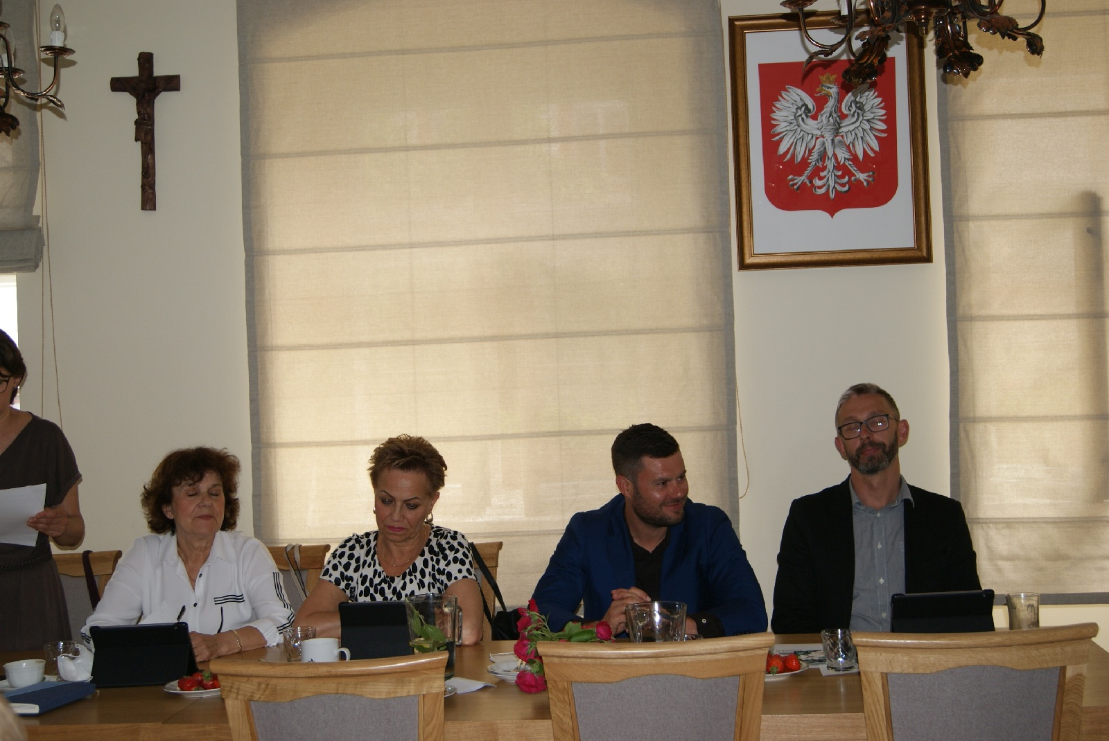 Radni miasta i gminy Prochowice skwitowali Alicję Sielicką
