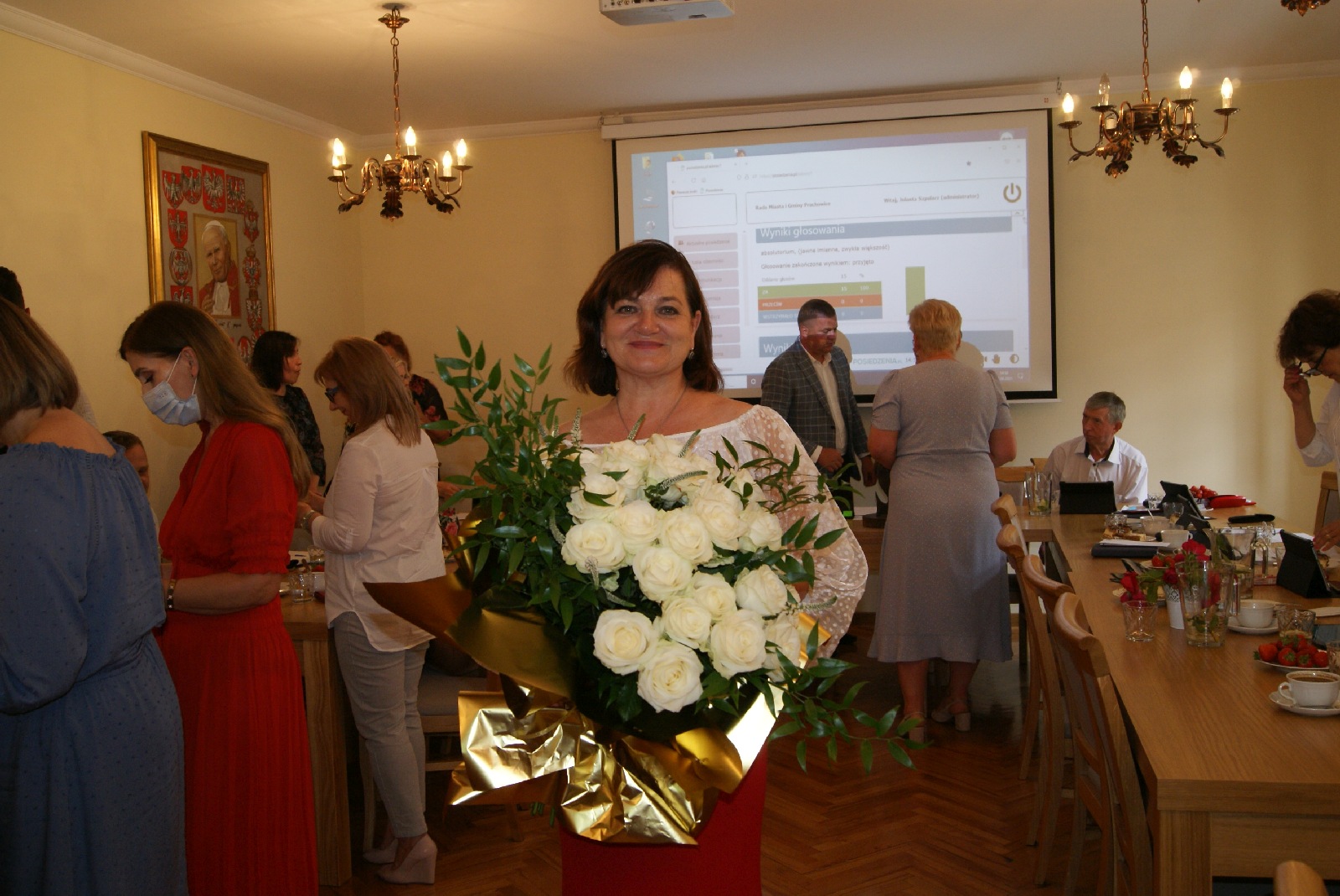 Radni miasta i gminy Prochowice skwitowali Alicję Sielicką