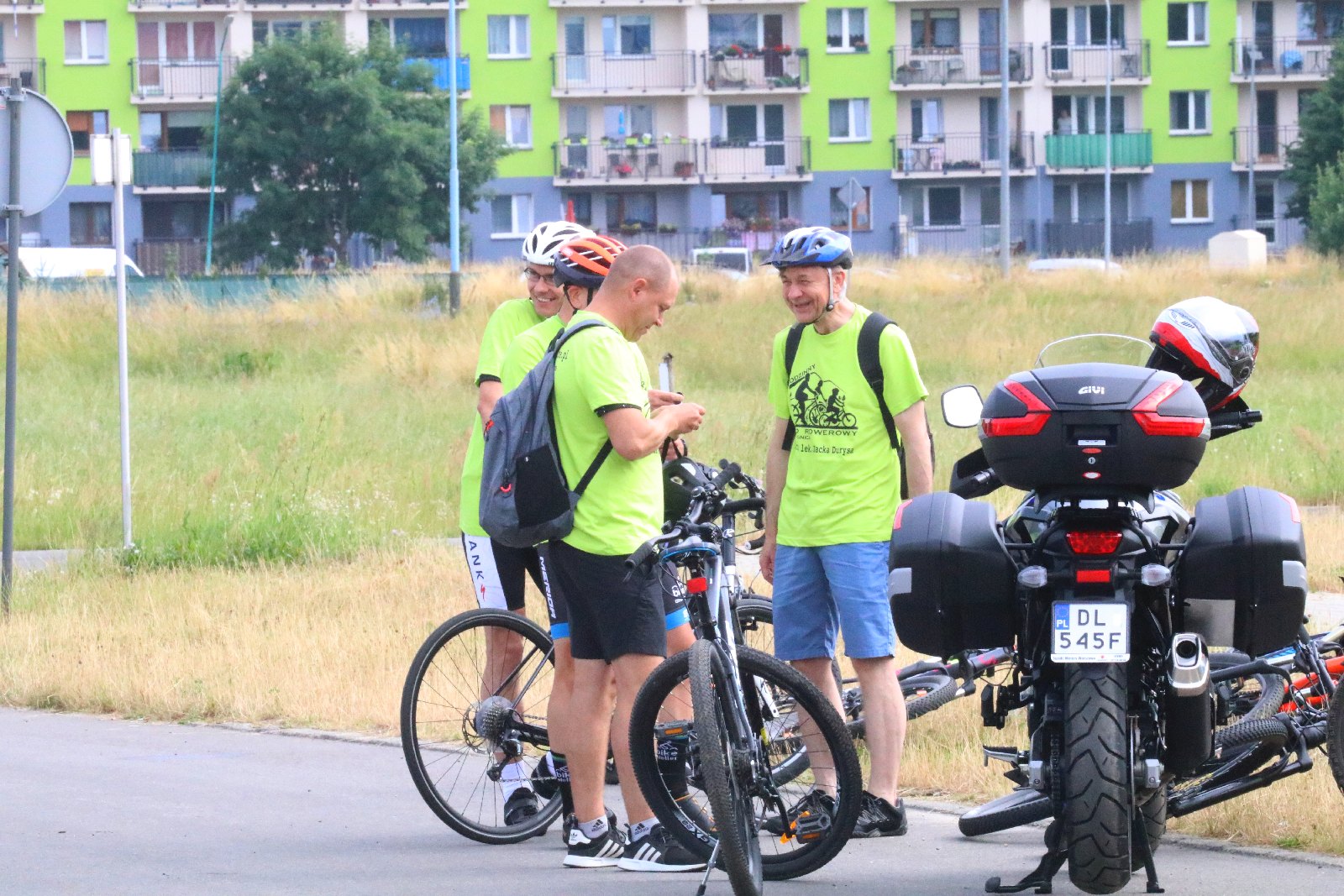 Pierwszy rajd rowerowy imieniem doktora Jacka Durysa