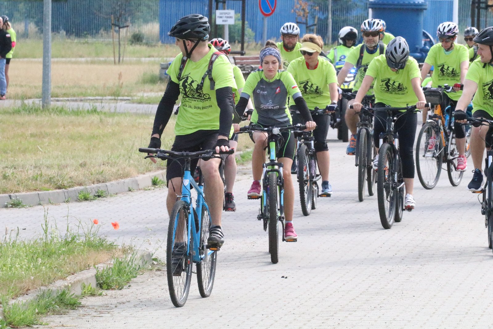 Pierwszy rajd rowerowy imieniem doktora Jacka Durysa