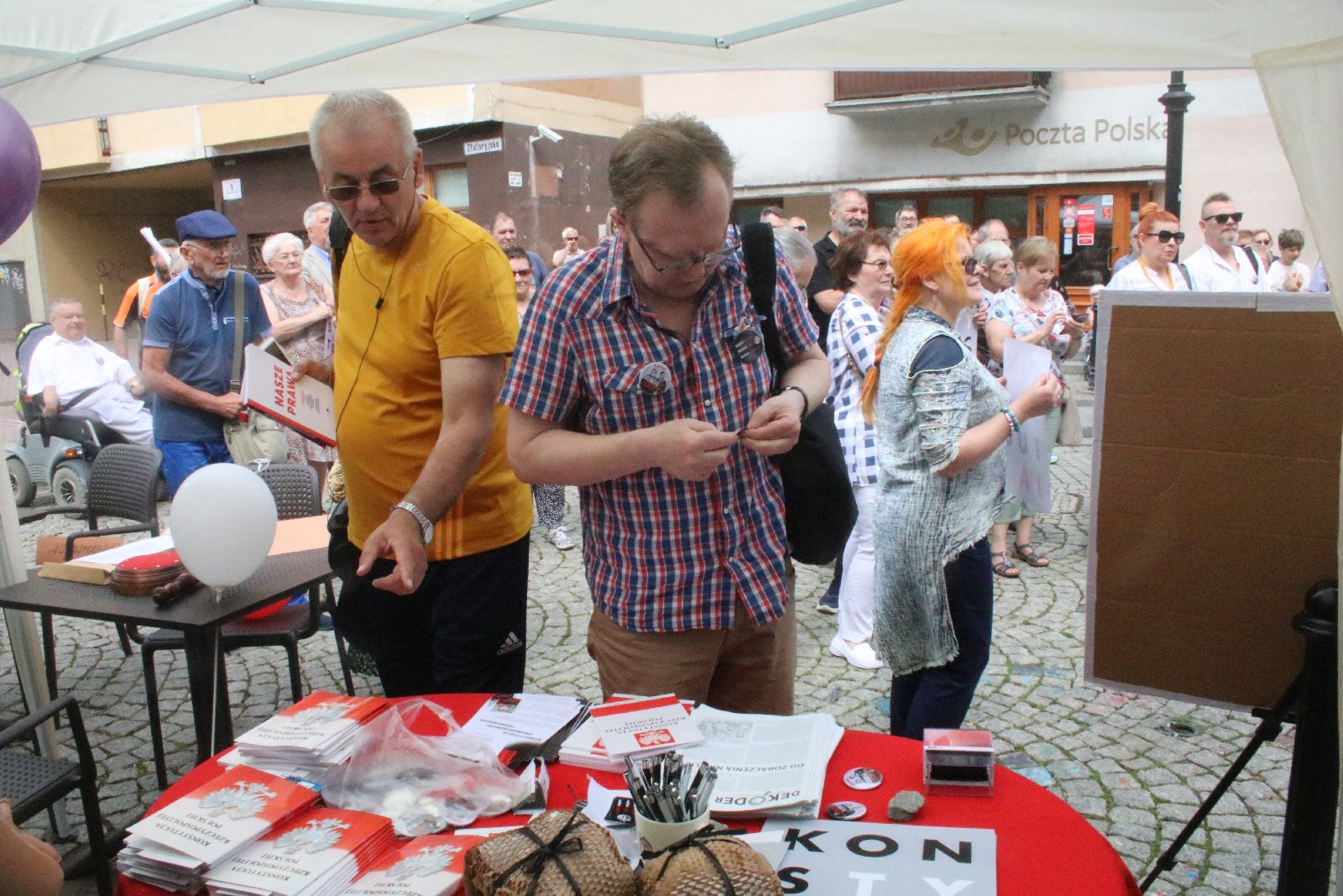 Akcja Tour de Konstytucja w sobotę zawitała do Legnicy