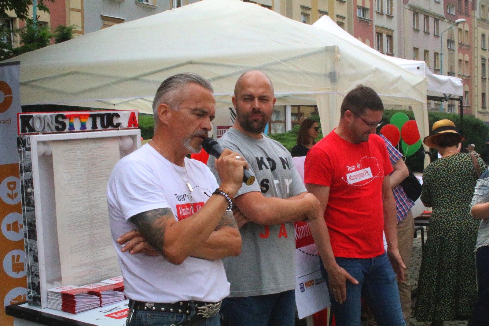 Akcja Tour de Konstytucja w sobotę zawitała do Legnicy