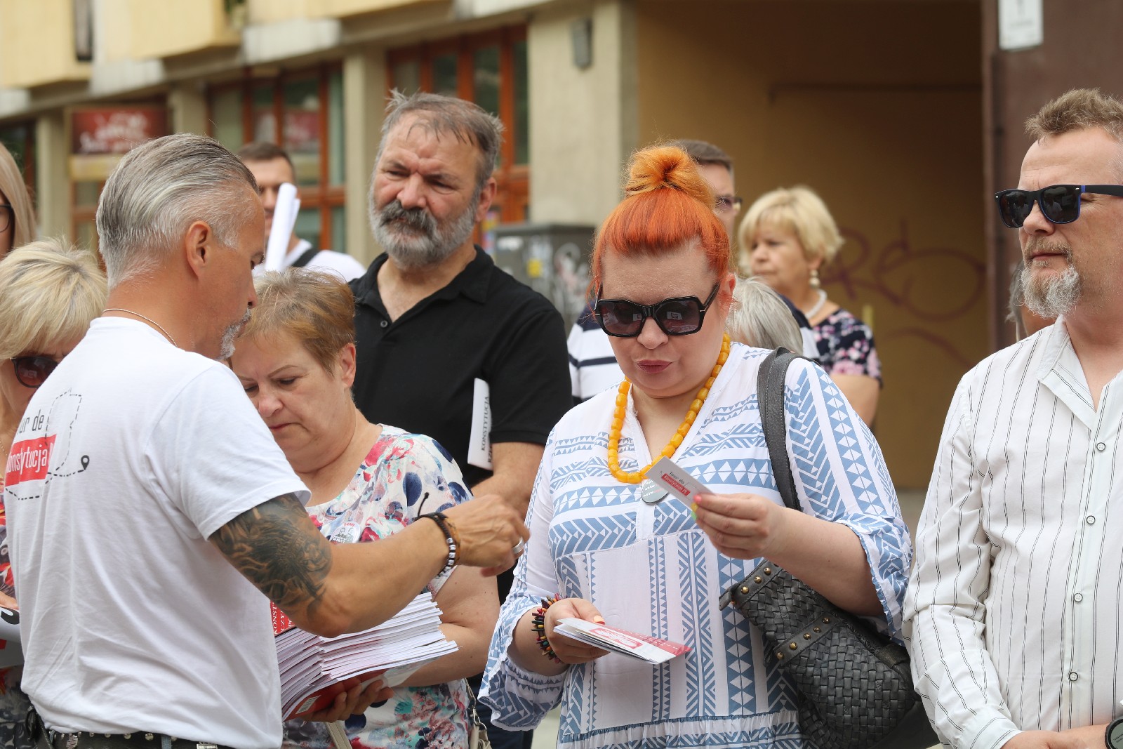 Akcja Tour de Konstytucja w sobotę zawitała do Legnicy