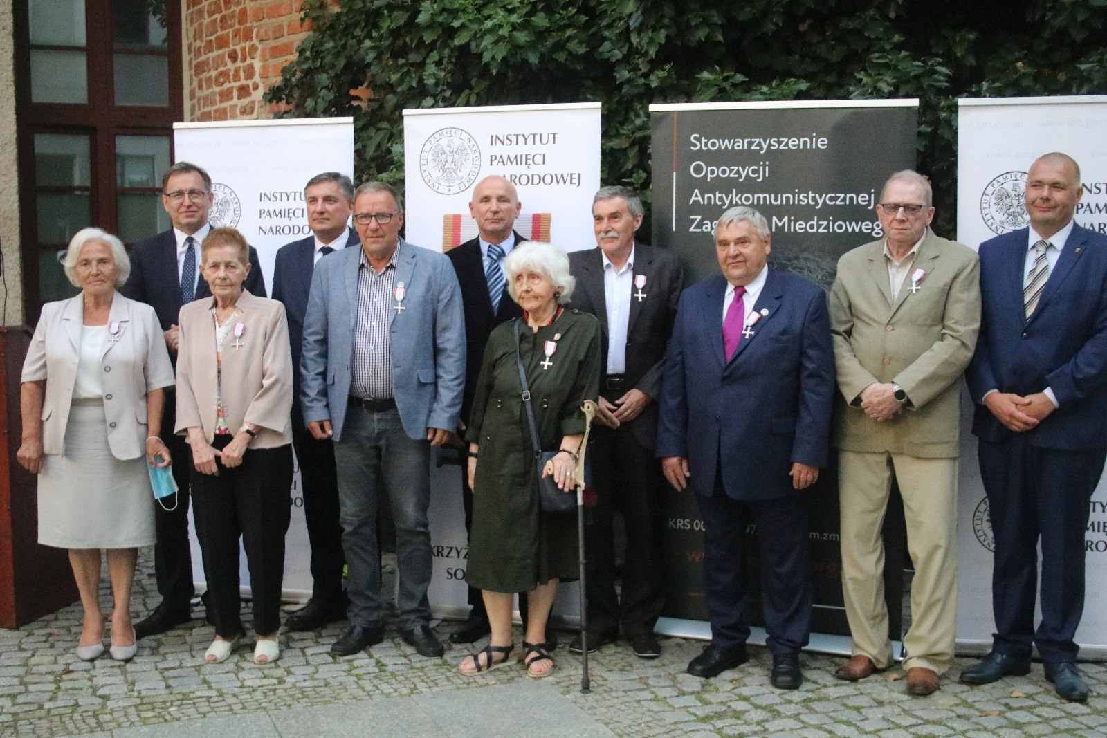 Krzyże Wolności i Solidarności dla legnickich opzycjonistów