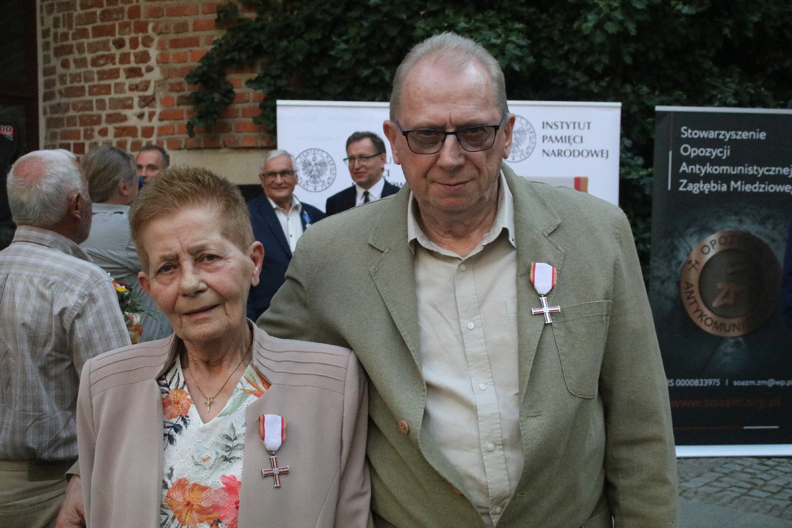 Krzyże Wolności i Solidarności dla legnickich opzycjonistów