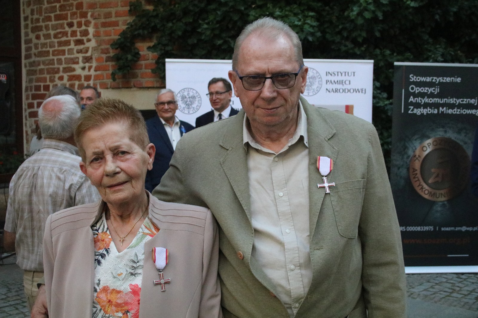 Krzyże Wolności i Solidarności dla legnickich opzycjonistów
