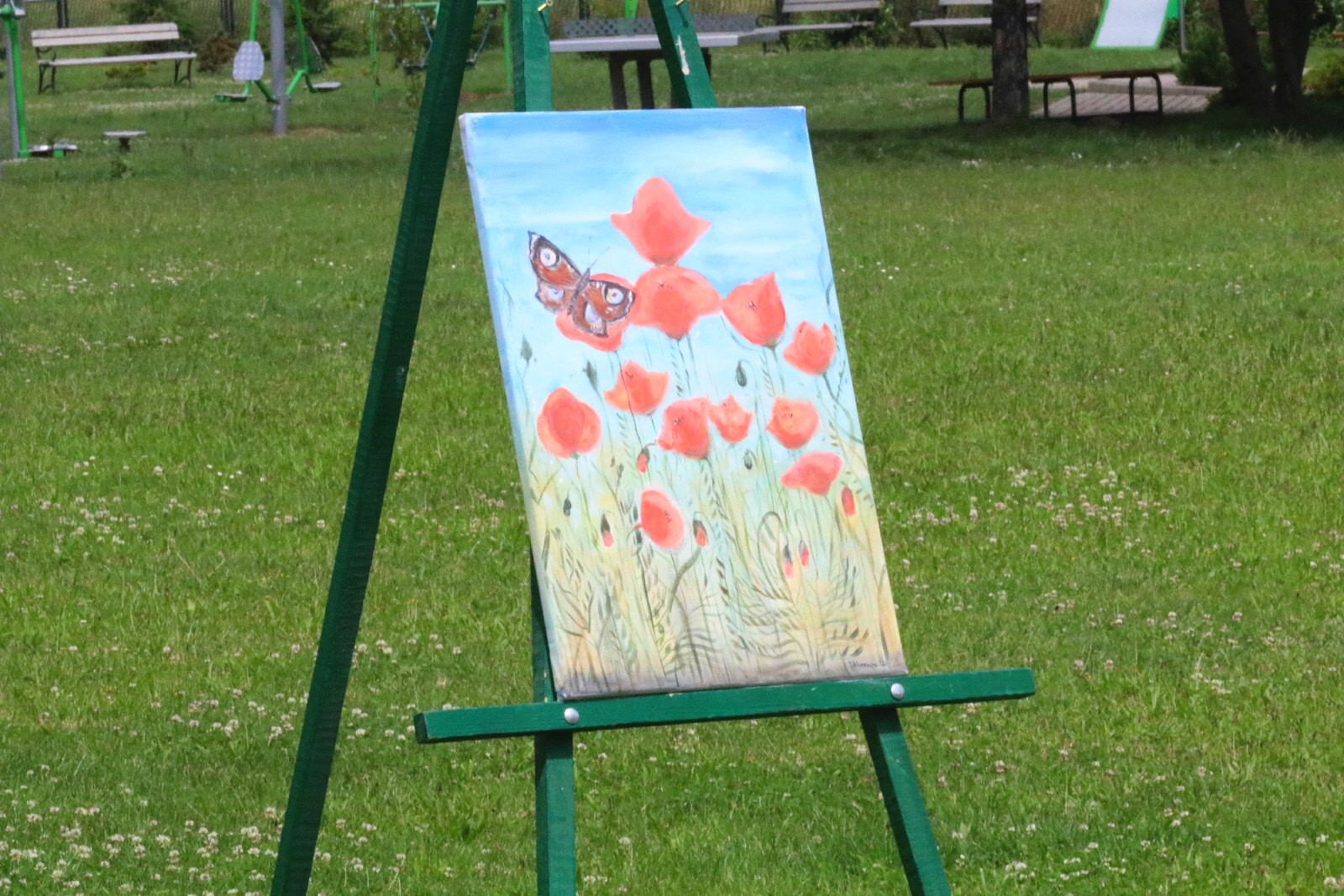 Artyści już zadomowili się w Prochowicach i tworzą