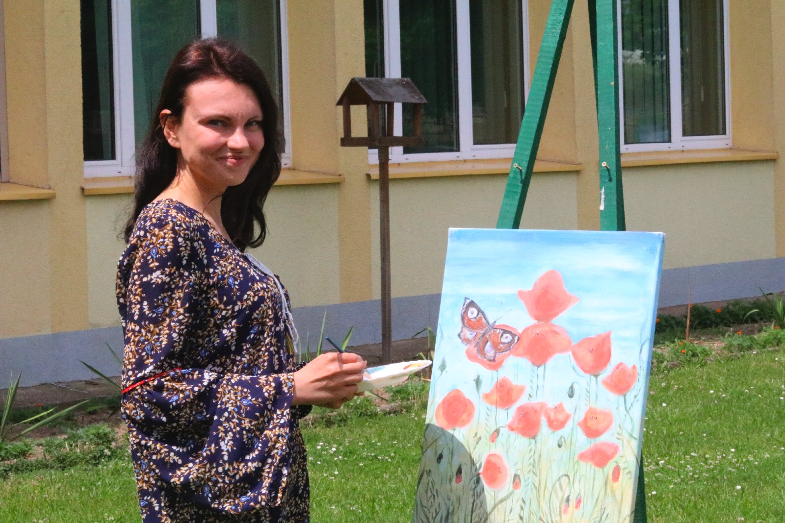 Artyści już zadomowili się w Prochowicach i tworzą