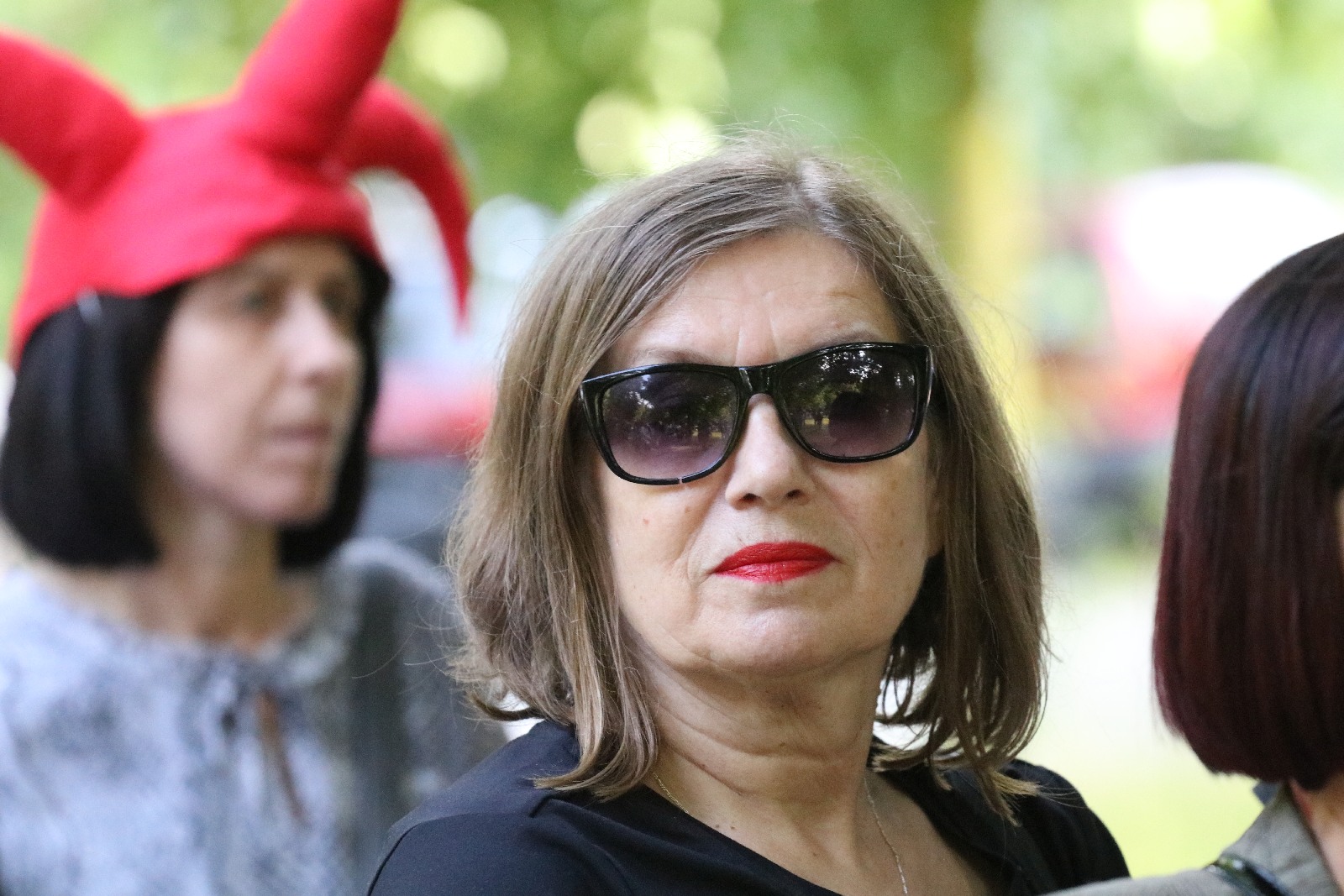 Całe rodziny wzięły udział w spacerze śladami Satyrykonu