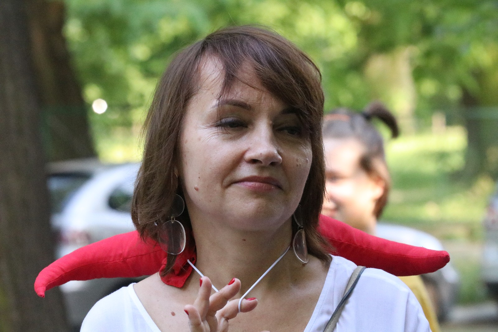 Całe rodziny wzięły udział w spacerze śladami Satyrykonu