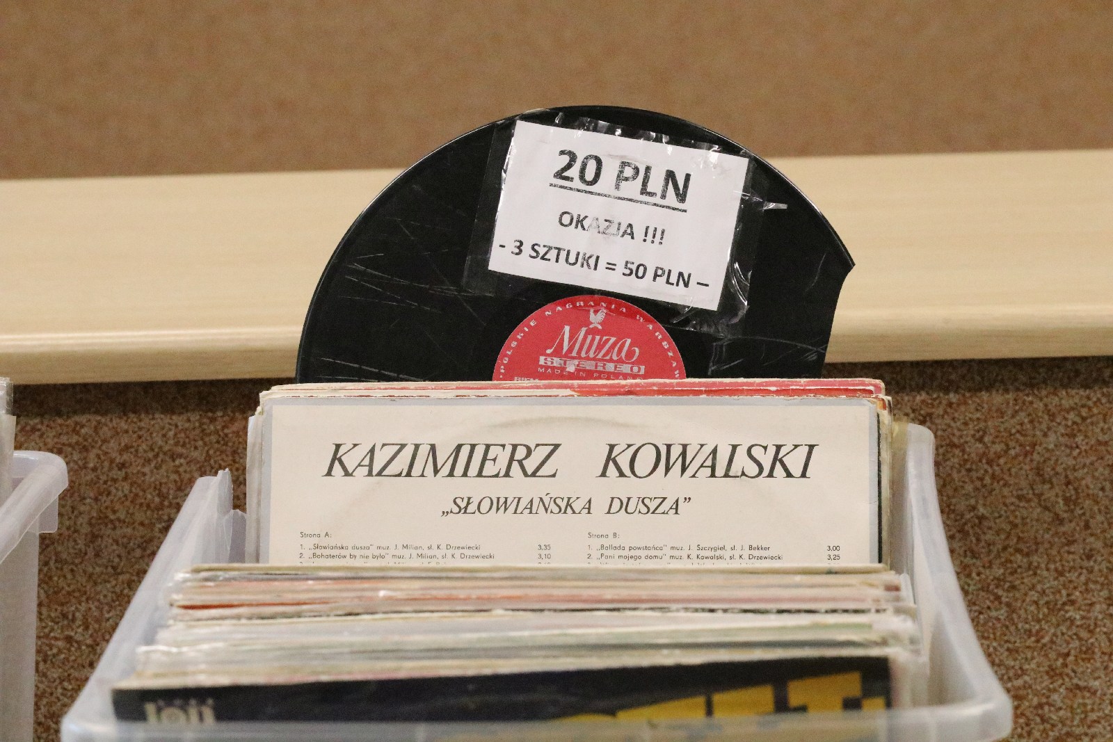 Giełda płyt winylowych i CD ponownie w Domu Kultury Atrium