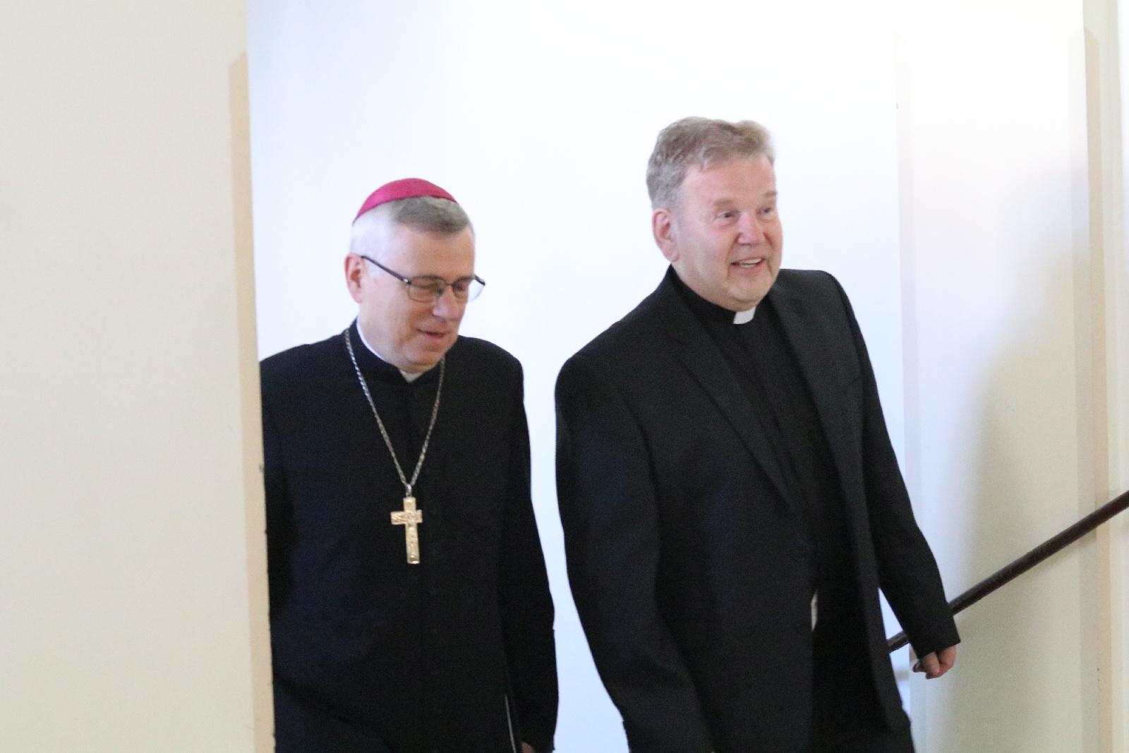 Biskup Andrzej Siemieniewski spotkał się z dziennikarzami