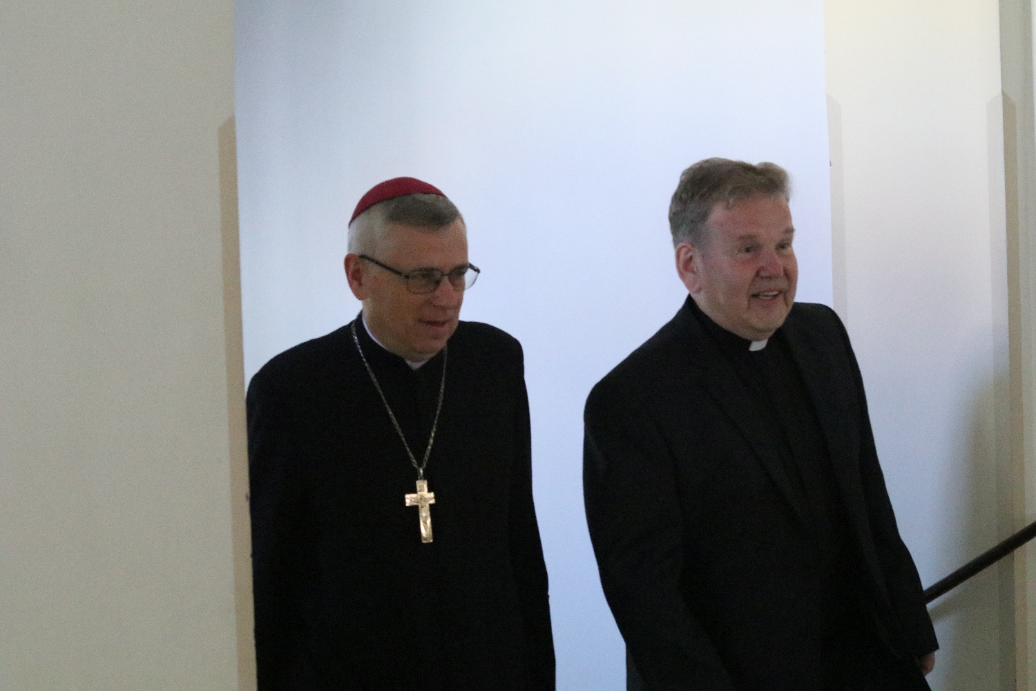 Biskup Andrzej Siemieniewski spotkał się z dziennikarzami