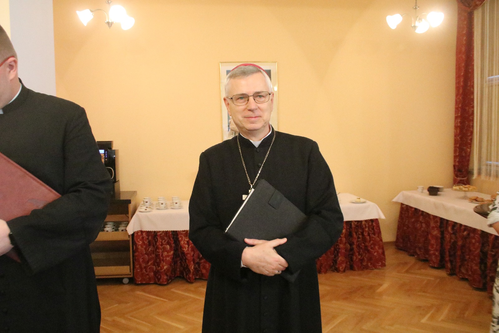Biskup Andrzej Siemieniewski spotkał się z dziennikarzami