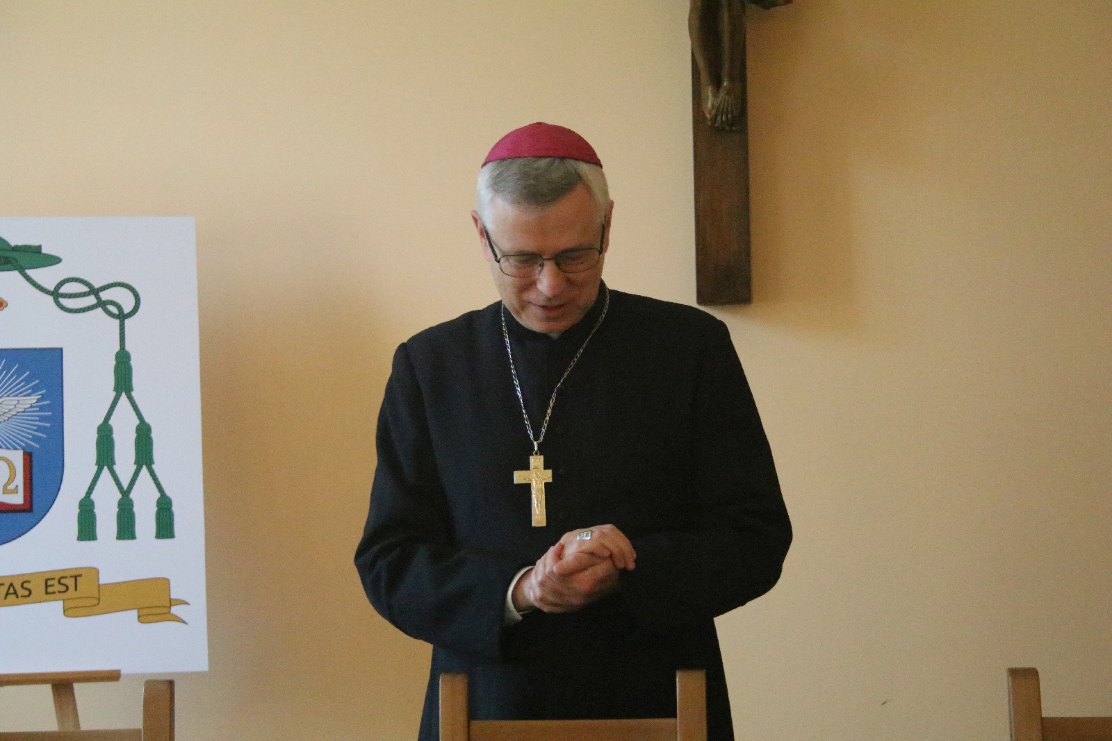 Biskup Andrzej Siemieniewski spotkał się z dziennikarzami