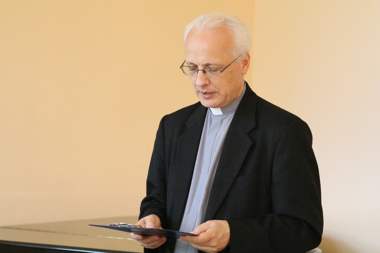 Biskup Andrzej Siemieniewski spotkał się z dziennikarzami