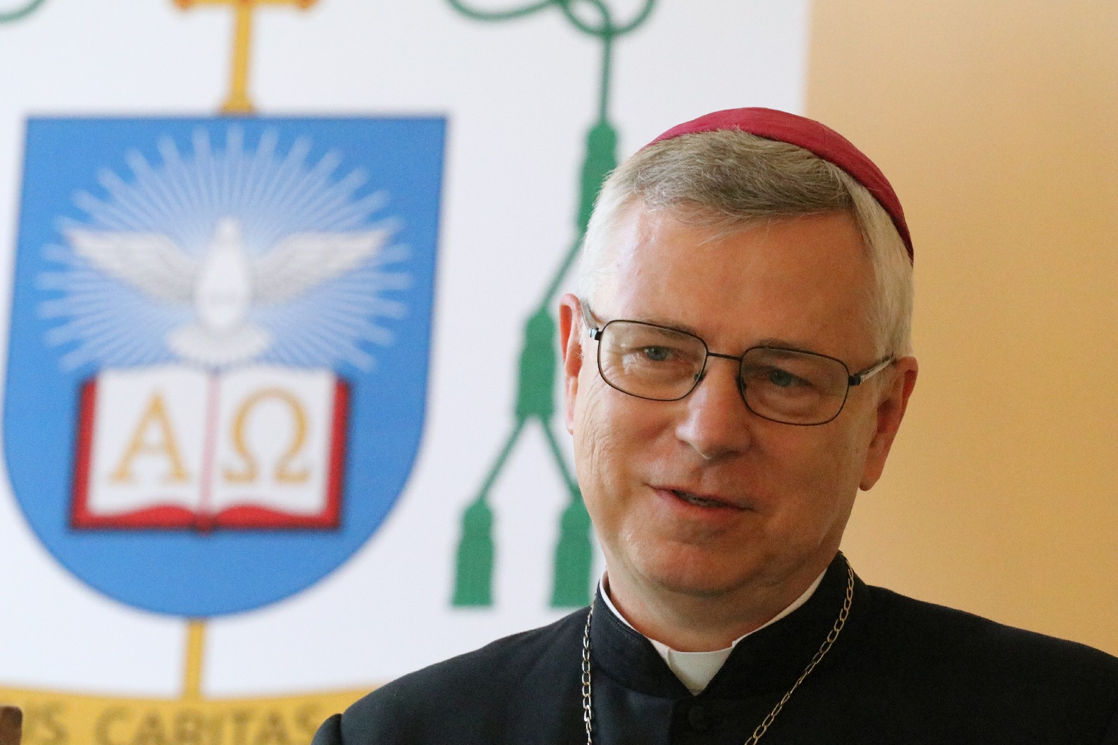 Biskup Andrzej Siemieniewski spotkał się z dziennikarzami