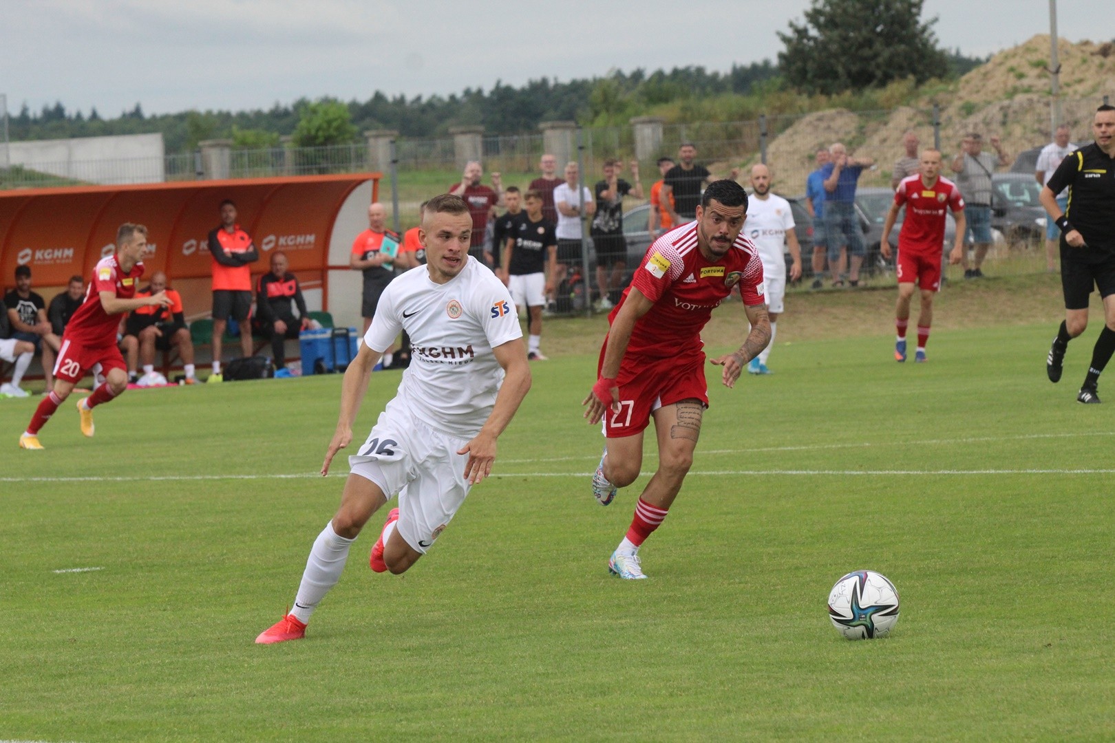 Miedź Legnica remisuje z Zagłębiem w pierwszym sparingu