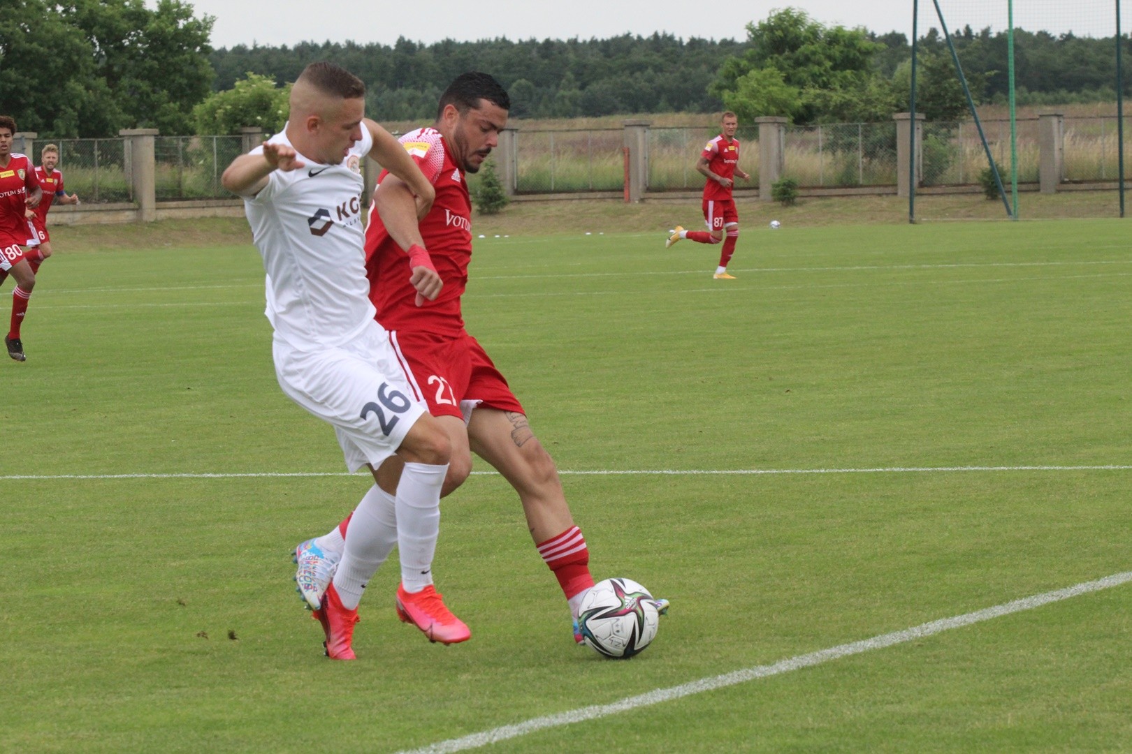 Miedź Legnica remisuje z Zagłębiem w pierwszym sparingu