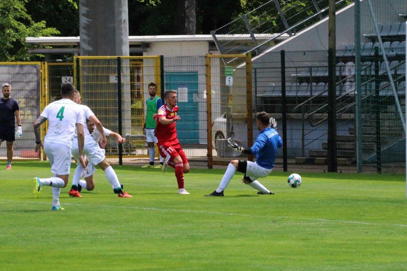 Miedź Legnica przegrała w sparingu z KKS Kalisz 0:1