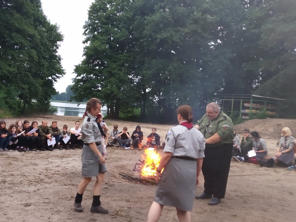 Ogniskiem zakończono projekt 