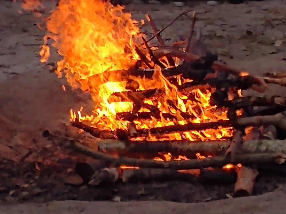 Ogniskiem zakończono projekt 