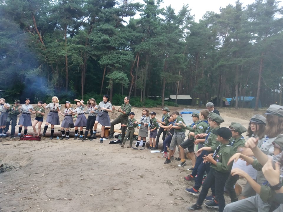 Ogniskiem zakończono projekt 
